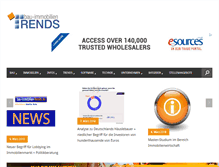 Tablet Screenshot of bau-immobilien-trends.de